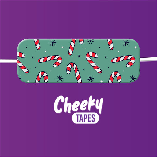 Green Candy Canes Tape image 1