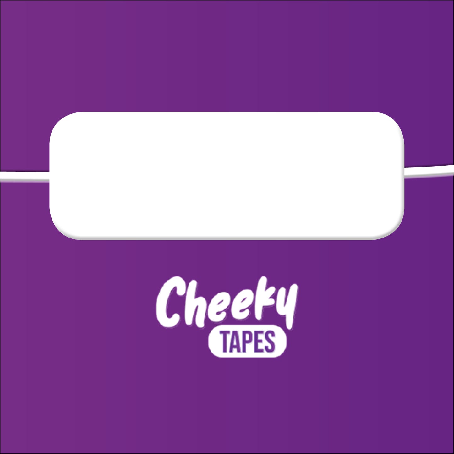 Plain White Unpatterned Tape image 1