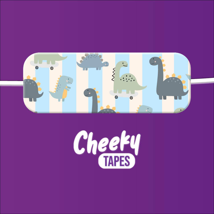 Striped Dinosaur Tape