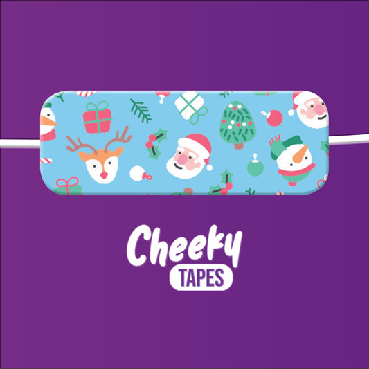 Blue Christmas Tape image 1