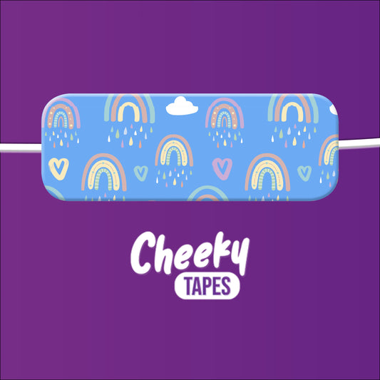 Light Blue Rainbow Tape image 1