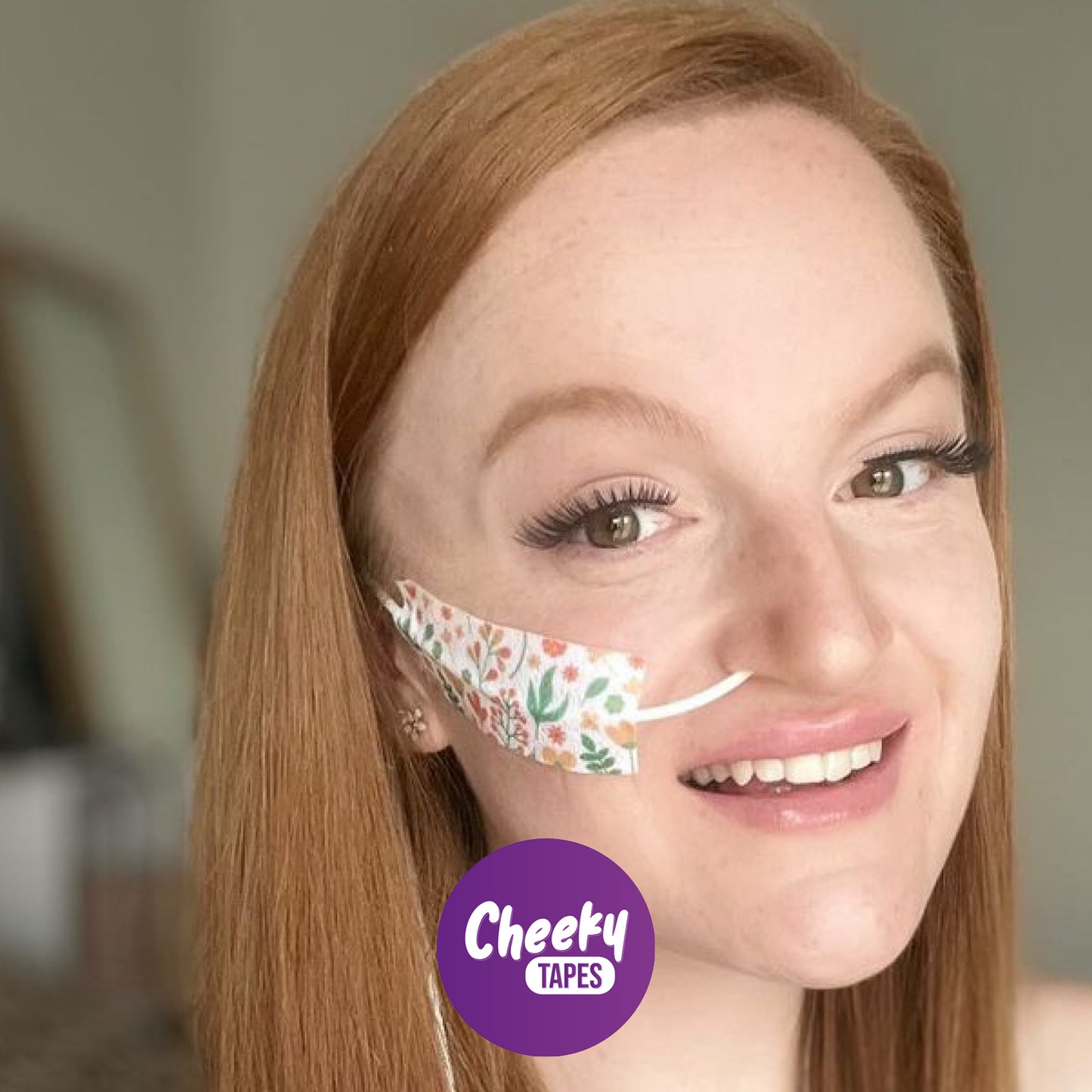 Orange Flowers Tape image 2