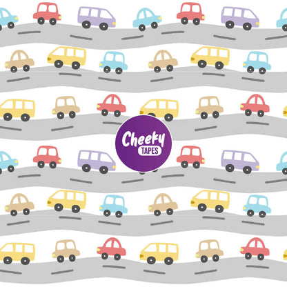 Colourful Cars Tape image 0
