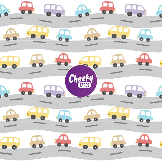 Colourful Cars Tape image 0