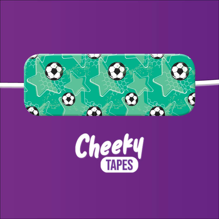 Green Football Tape image 1