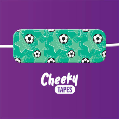 Green Football Tape image 1