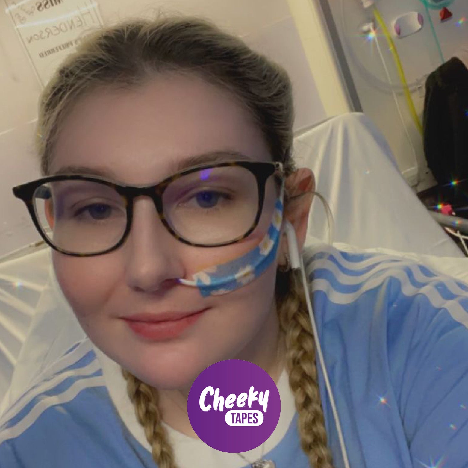 Blue Daisies Tape image 2