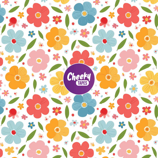 Bright Flowers Tape image 0