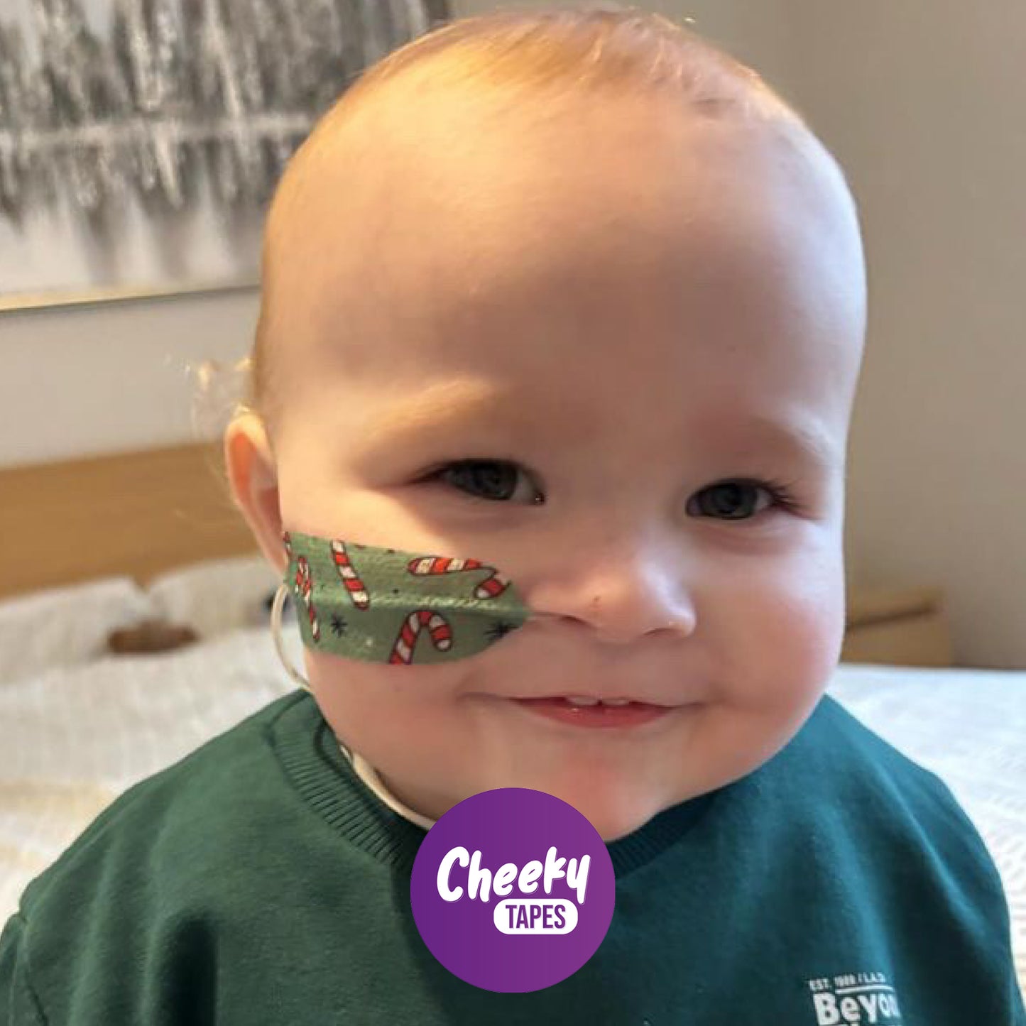 Green Candy Canes Tape image 2