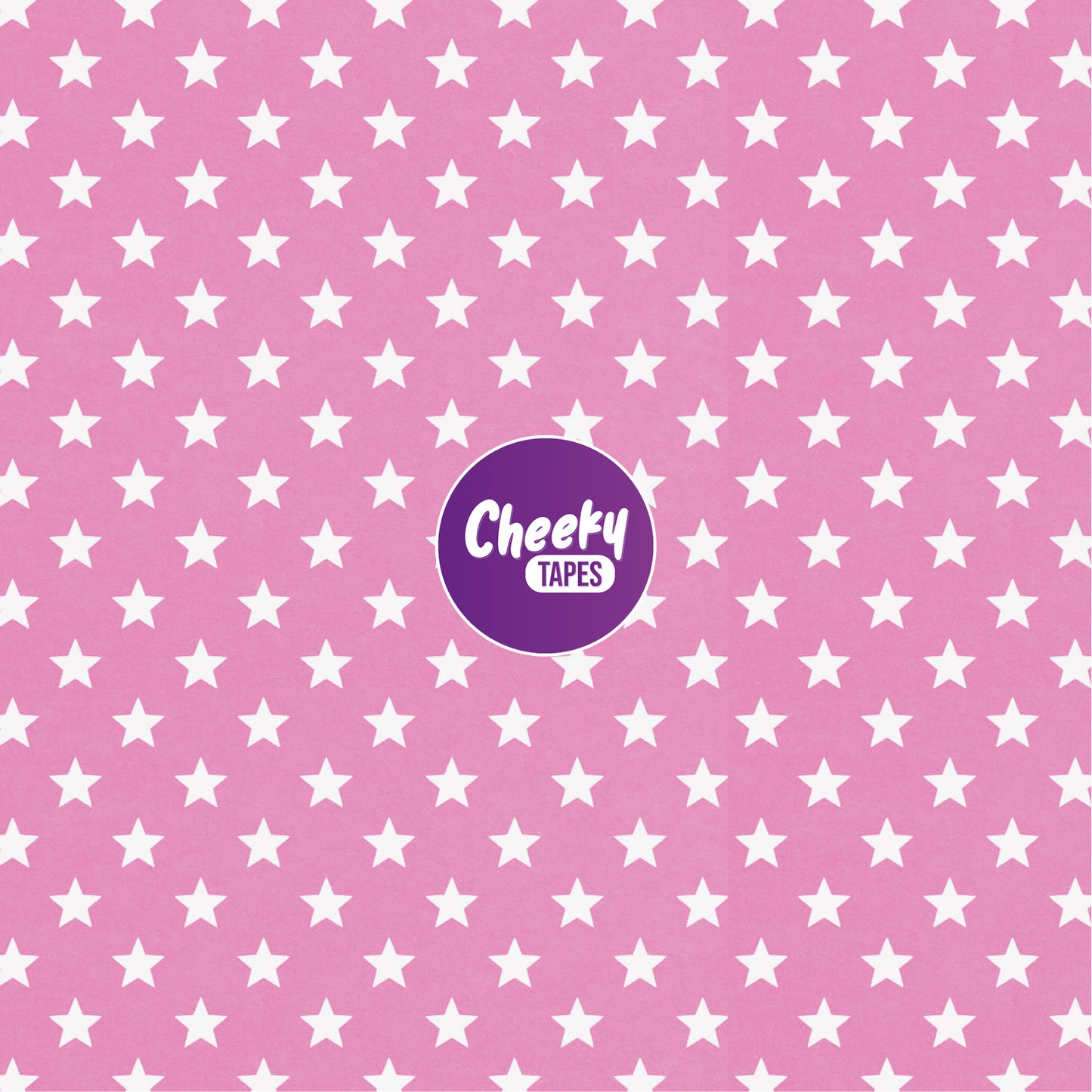 Custom Colour Stars Tape - Light Pink image