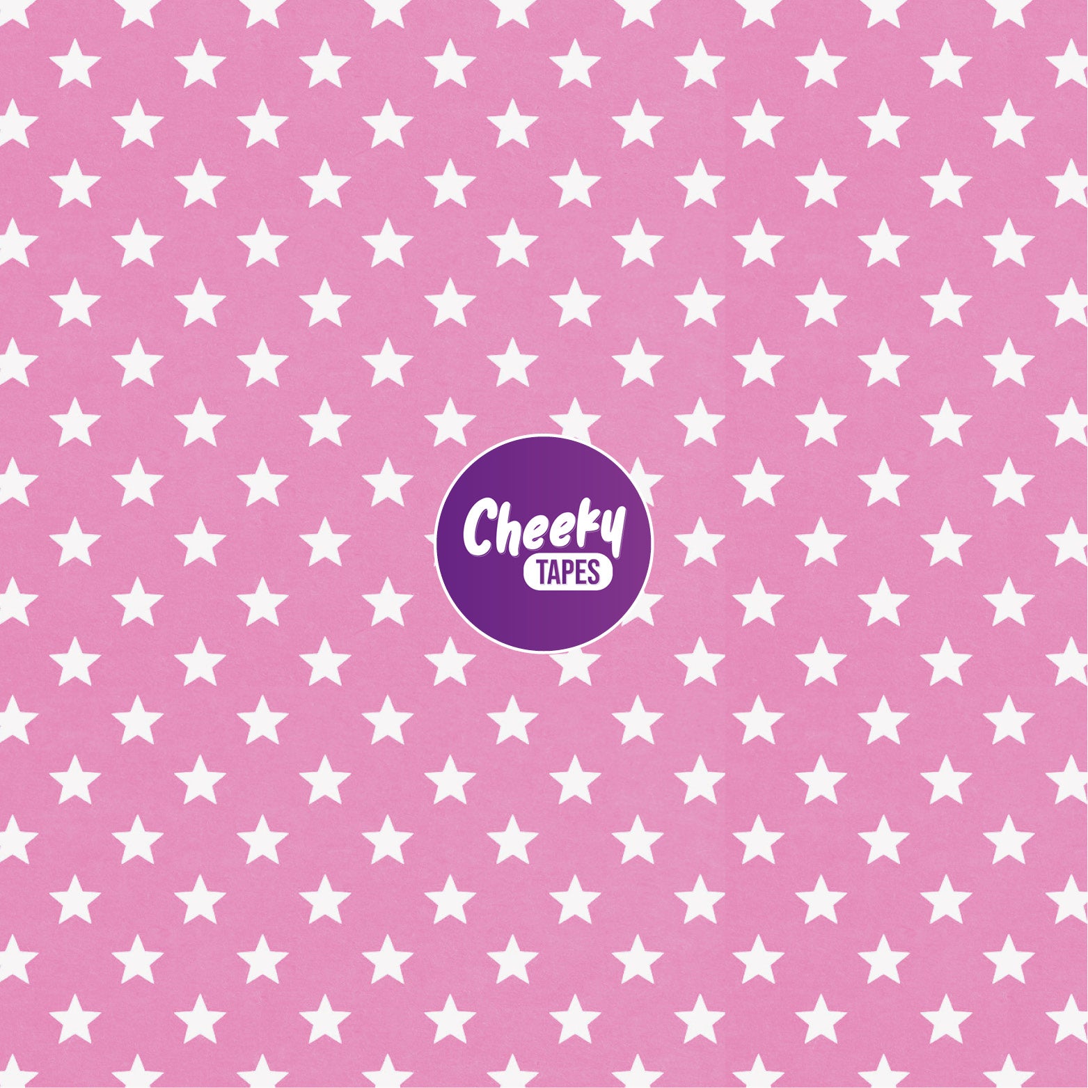 Custom Colour Stars Tape - Light Pink image