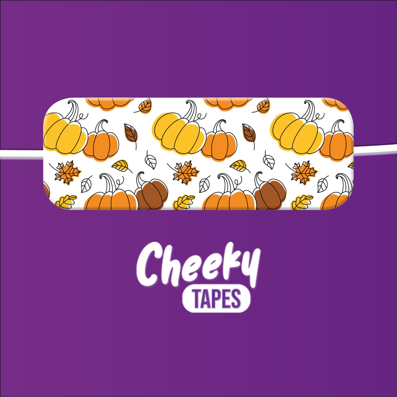 Busy Pumpkins Tape image 1