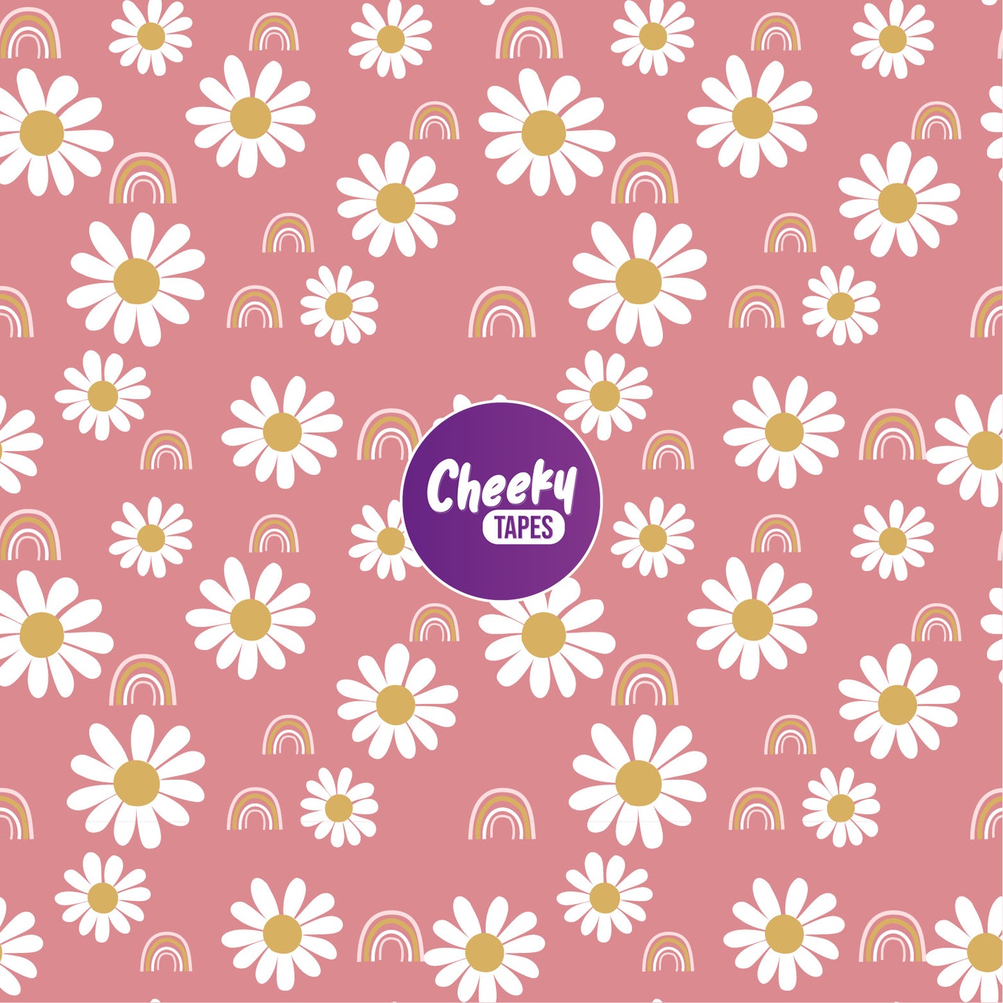 Pink Daisies Tape image 0