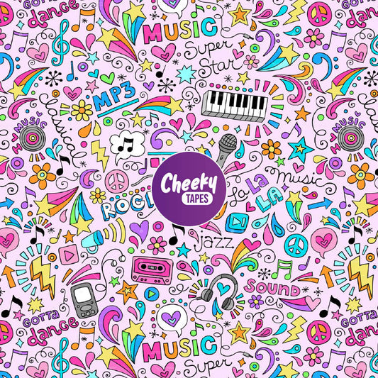 Music Doodles Tape image 0