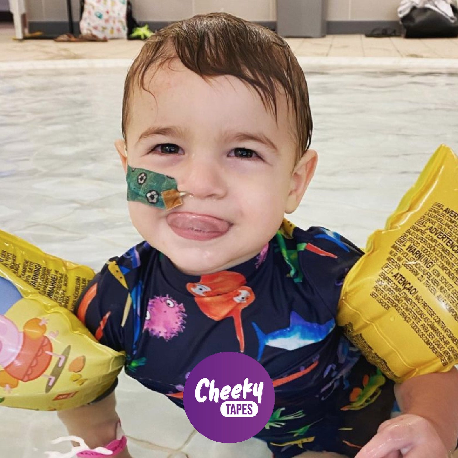 Green Football Tape image 2