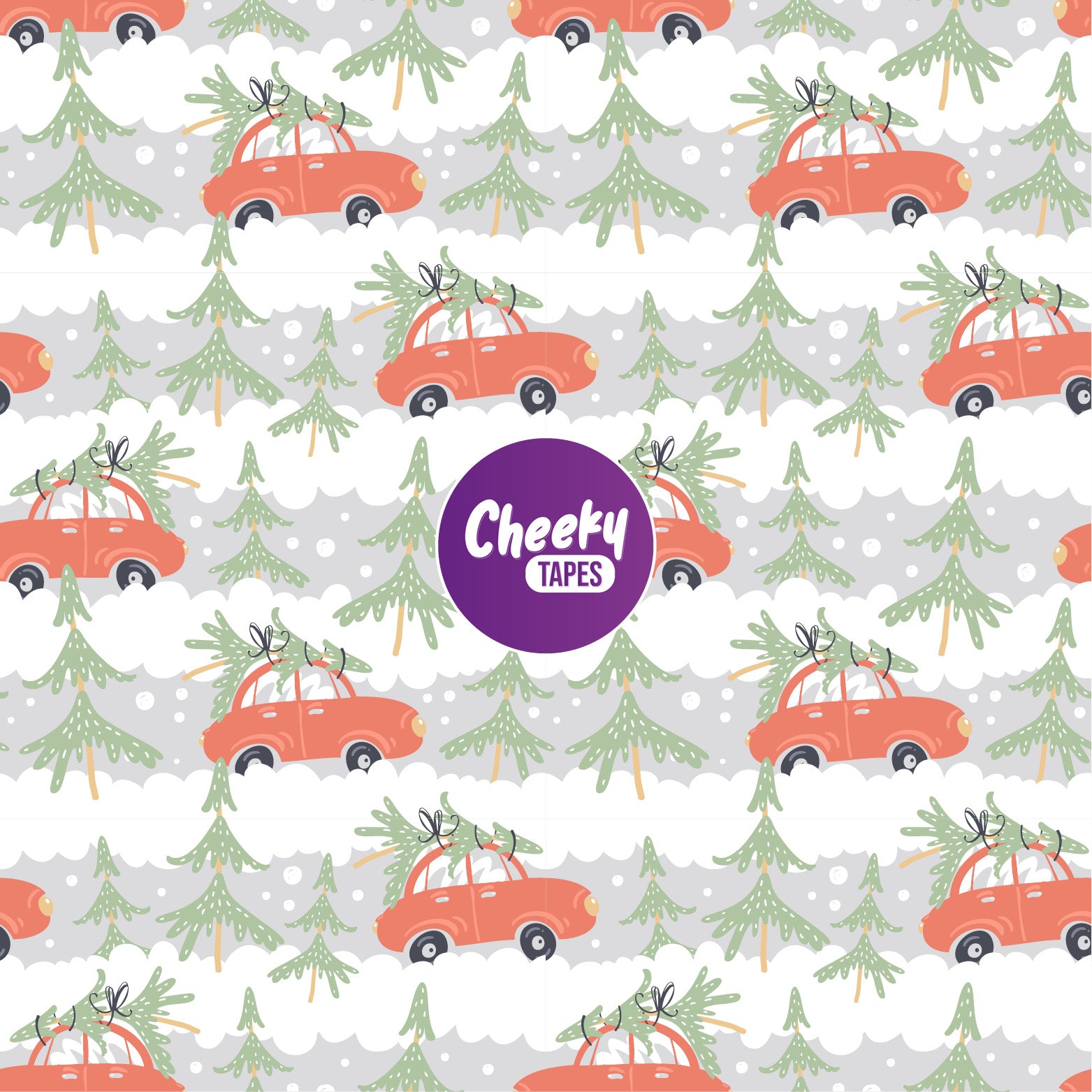 Christmas Cars Tape image 0