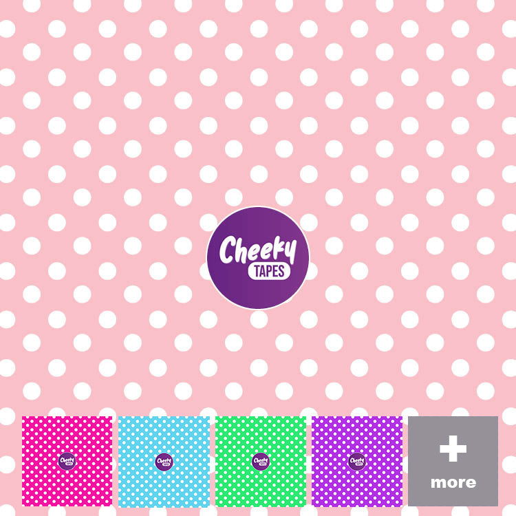 Custom Colour Polkadot Tape image 0