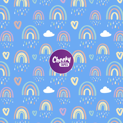 Light Blue Rainbow Tape image 0