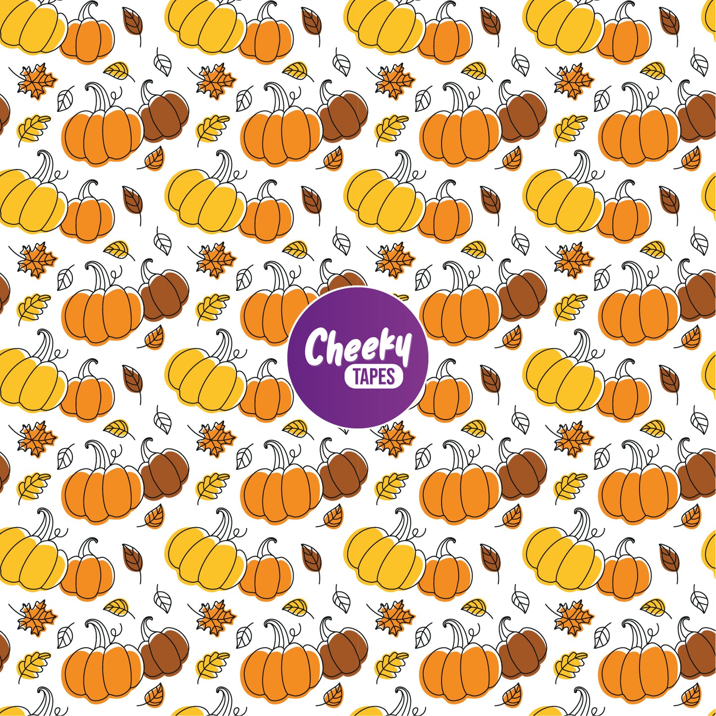 Busy Pumpkins Tape image 0