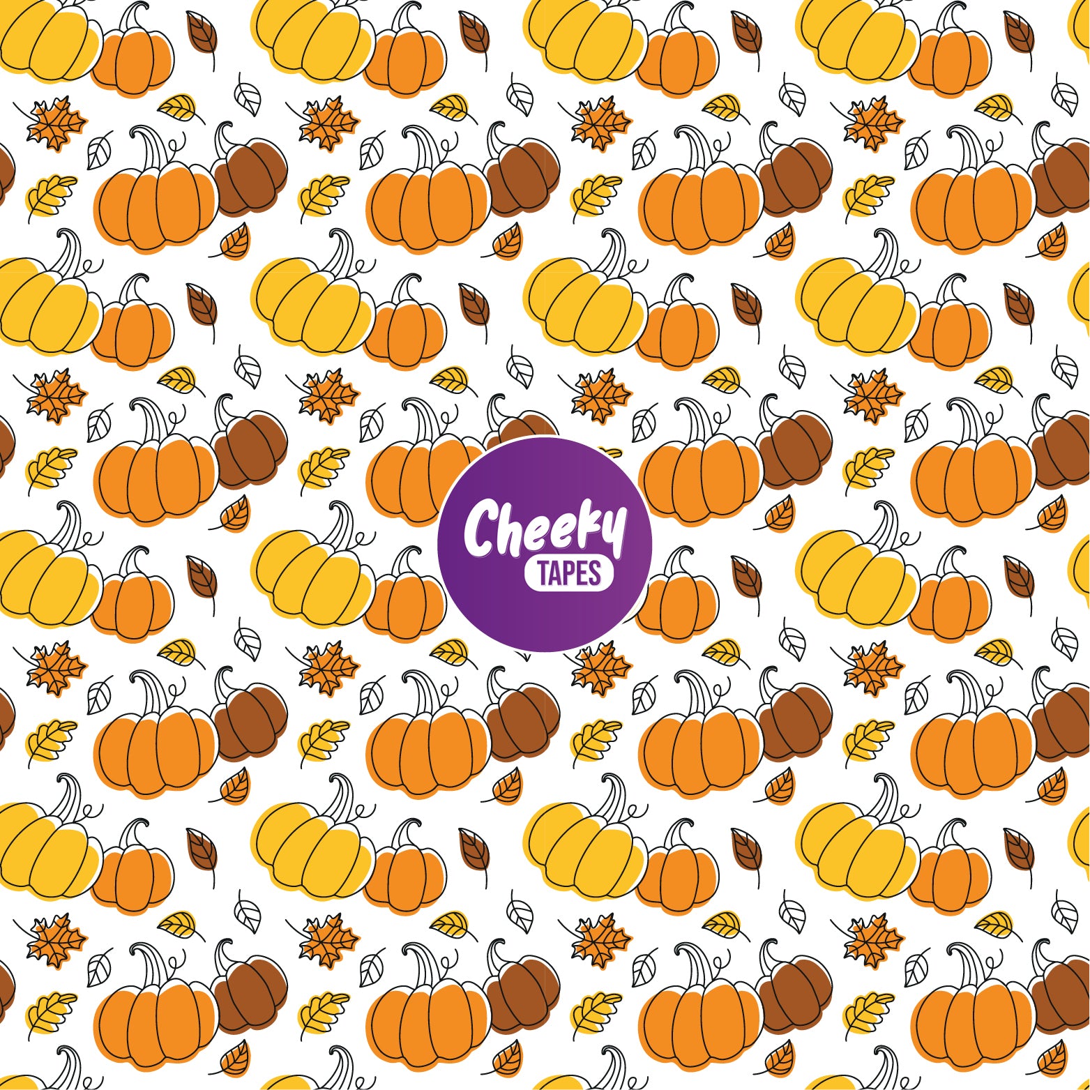 Busy Pumpkins Tape image 0