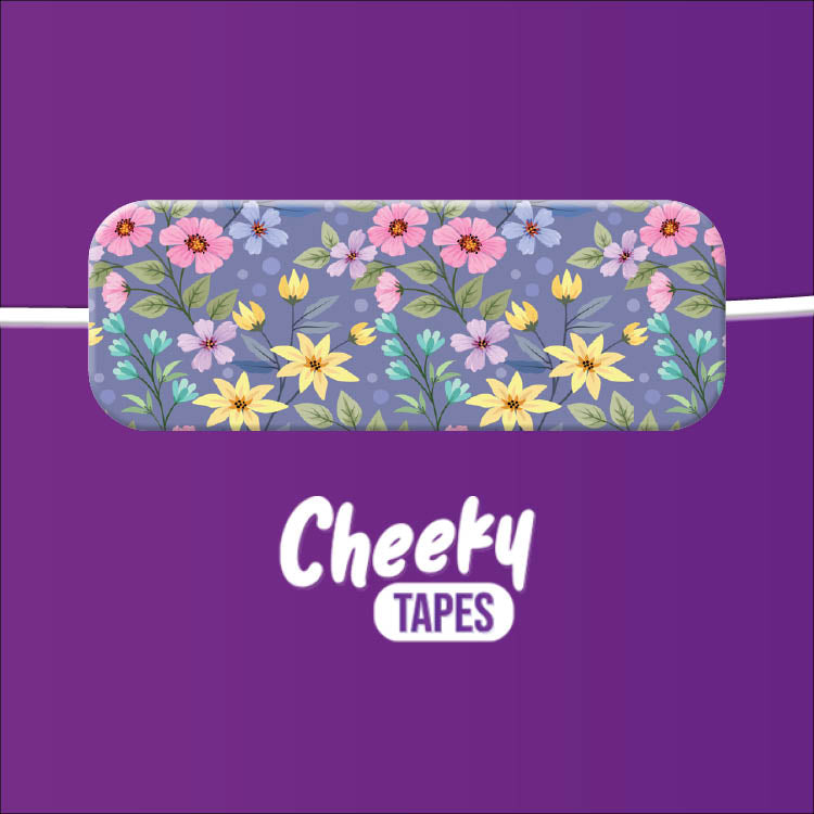 Colourful Flowers Tape image 1