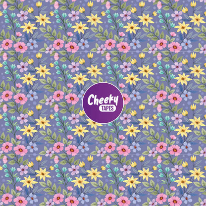 Colourful Flowers Tape image 0