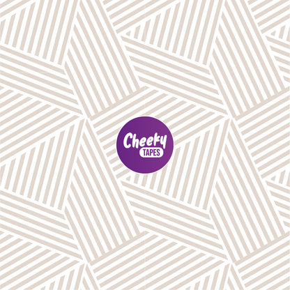 Beige Stripes Tape image 0