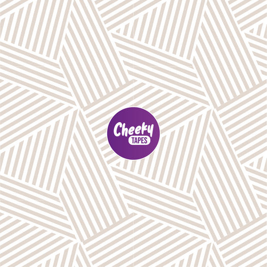 Beige Stripes Tape image 0