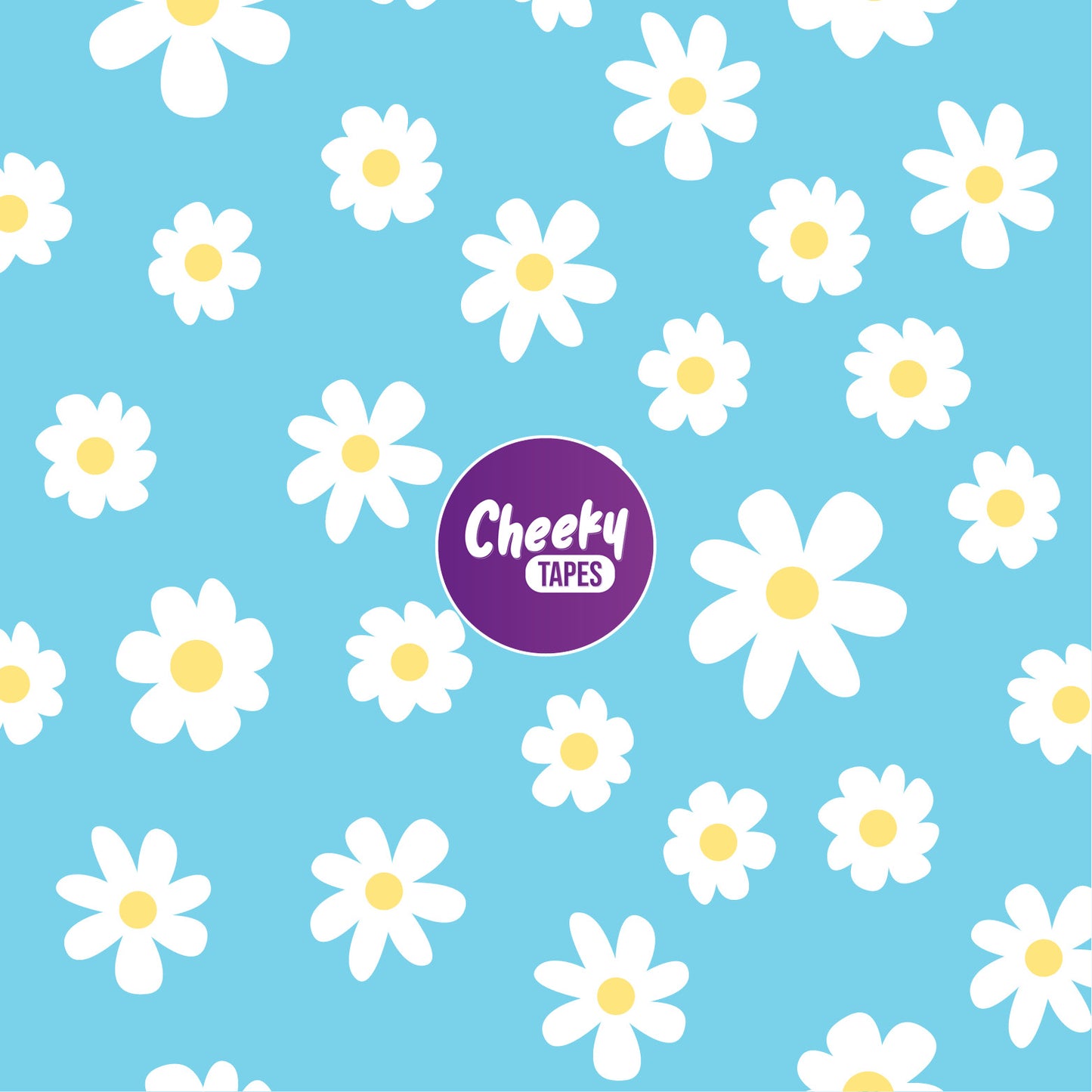 Blue Daisies Tape image 0