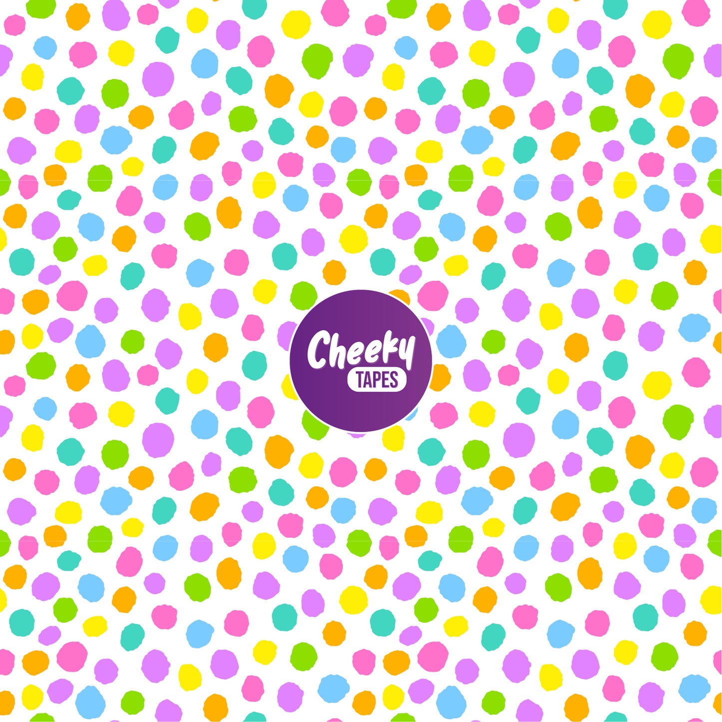 Colourful Dots Tape image 0