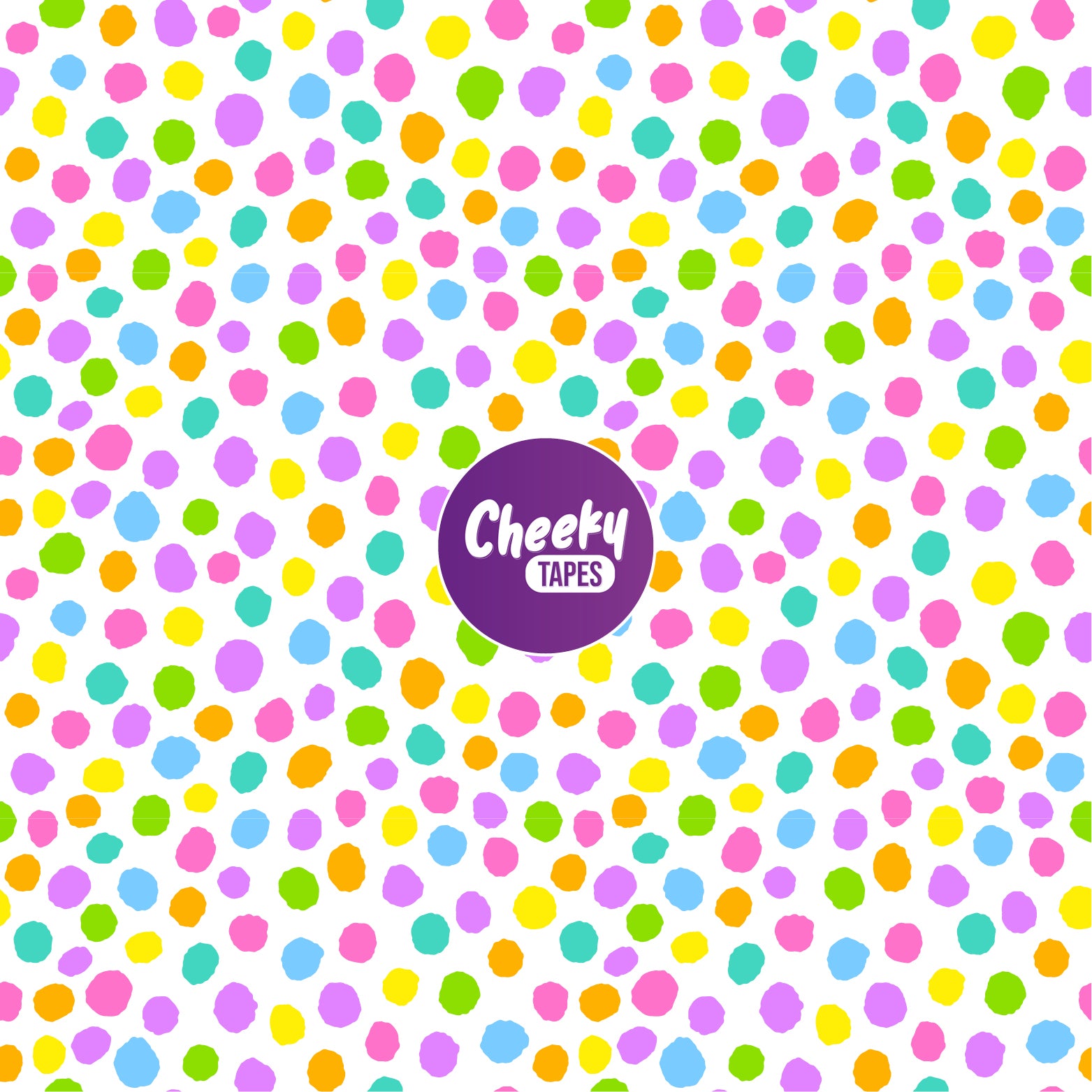 Colourful Dots Tape image 0
