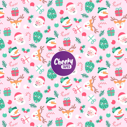Pink Christmas Tape image 0