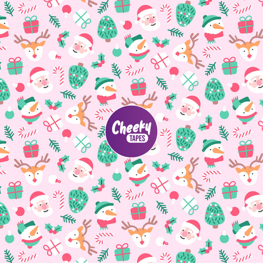 Pink Christmas Tape image 0