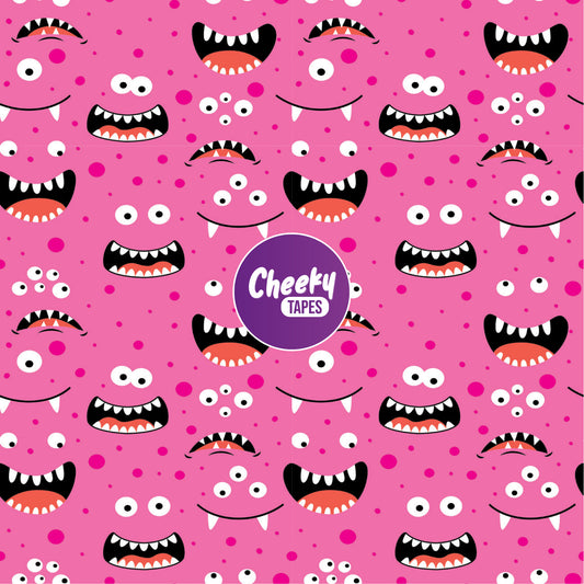 Pink Monsters Tape image 0
