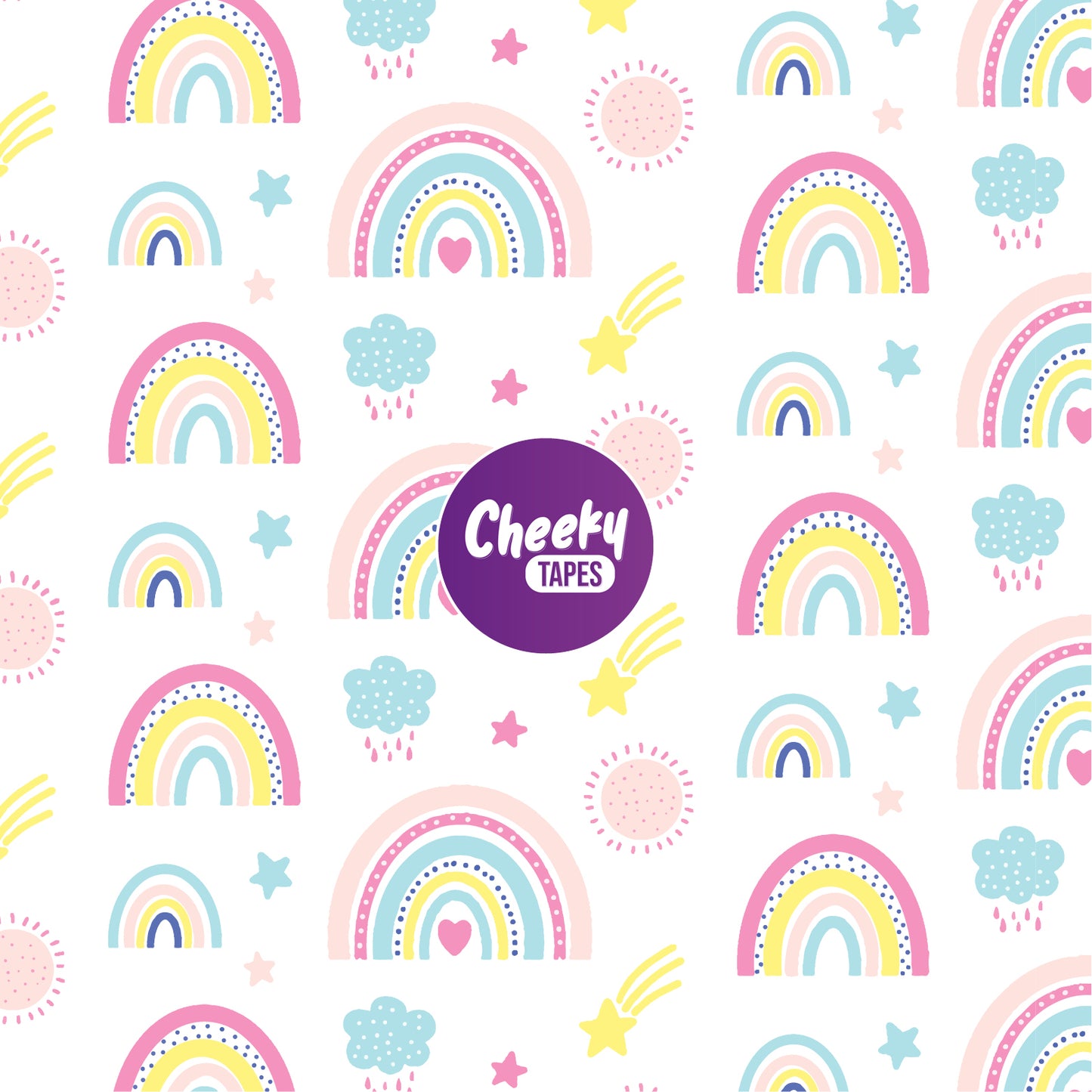 Colourful Rainbows Tape image 0