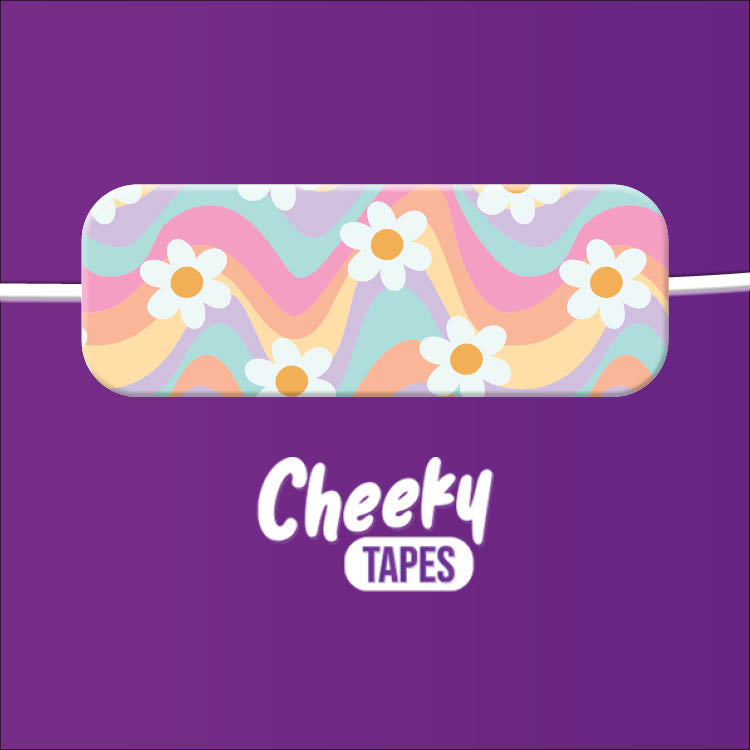 Rainbow Flowers Tape image 1