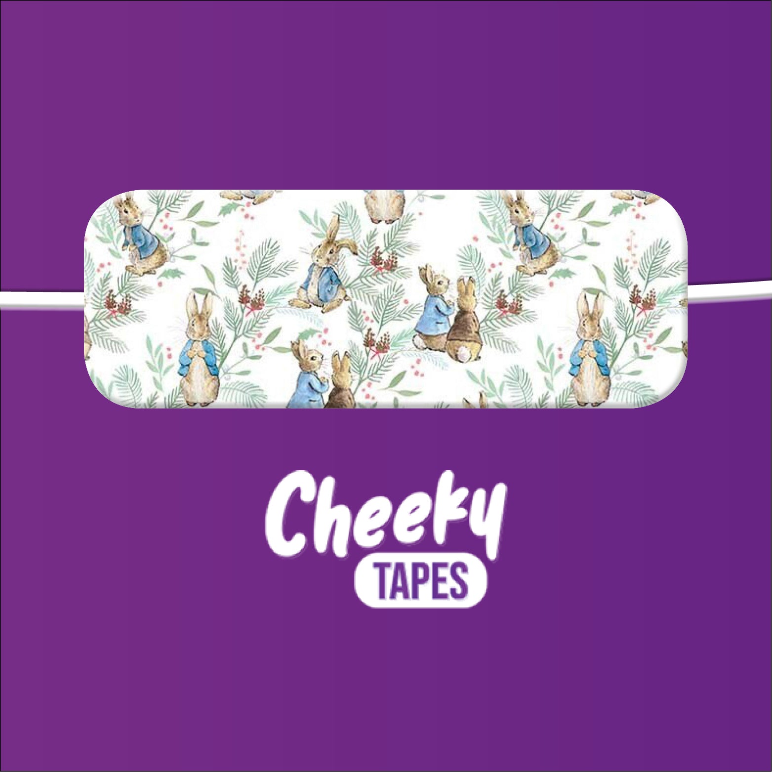 Watercolour Rabbit Tape image 1