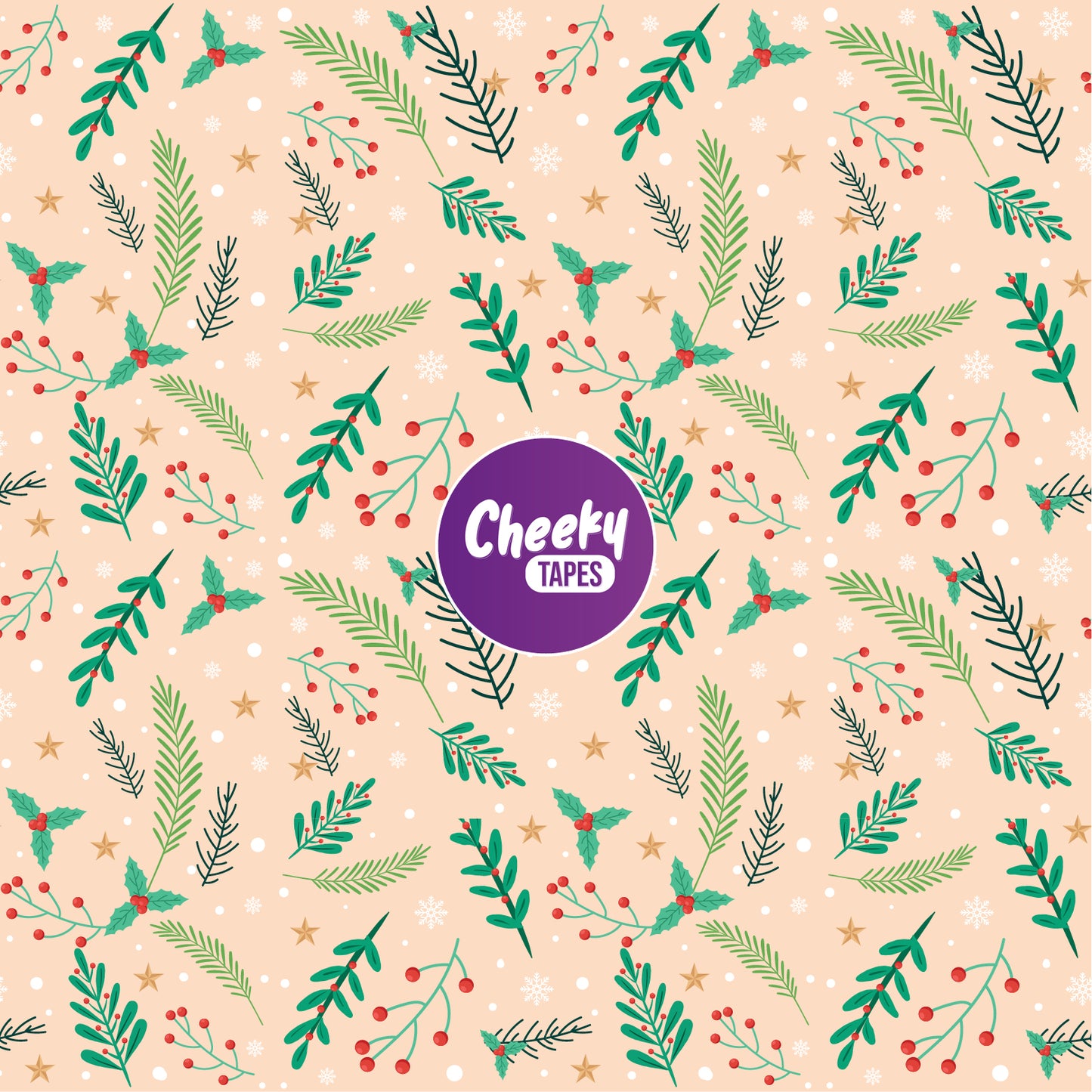 Christmas Berries Tape image 0