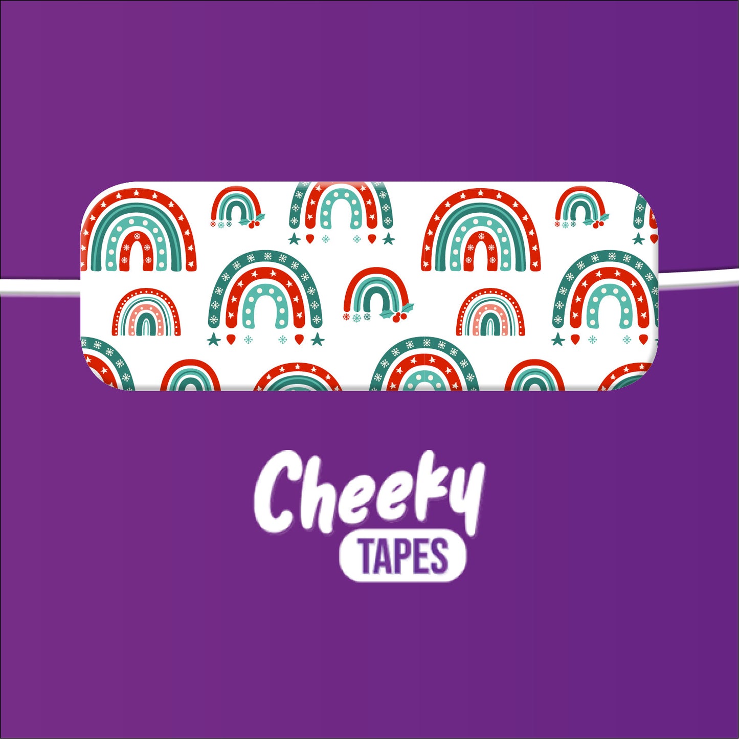 Christmas Rainbows Tape image 1