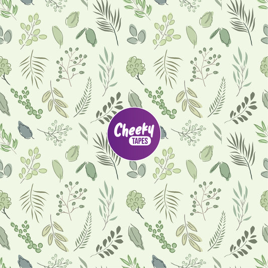 Green Leaves Tape image 0