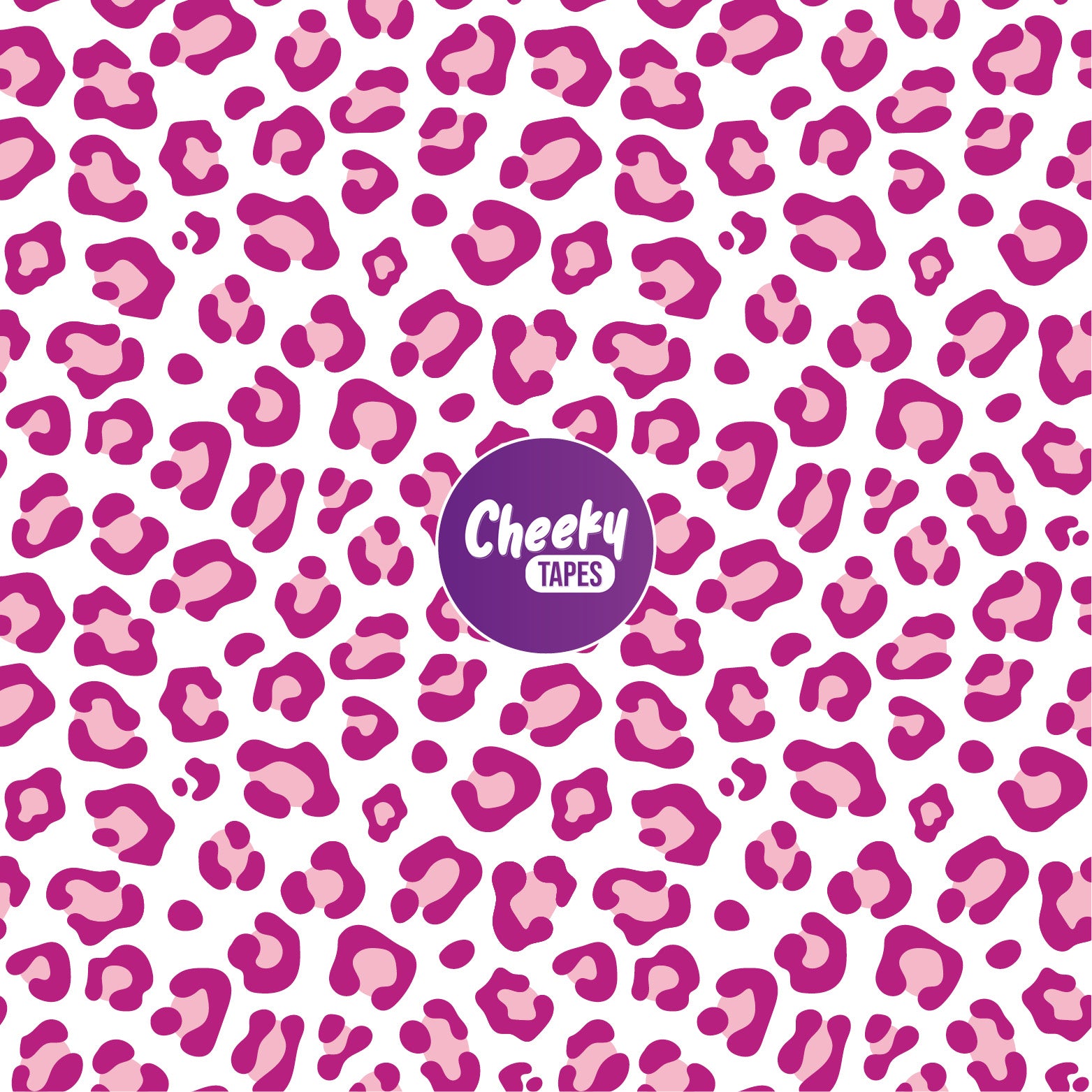 Pink Leopard Print Tape image 0
