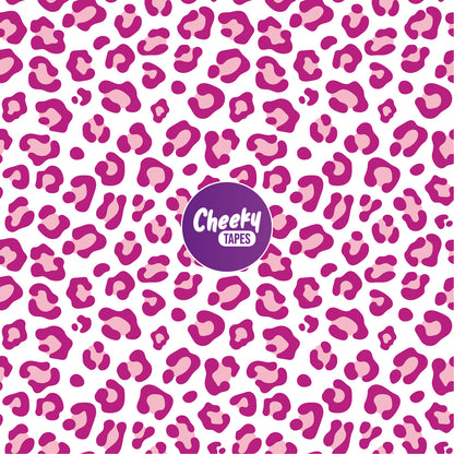 Pink Leopard Print Tape image 0