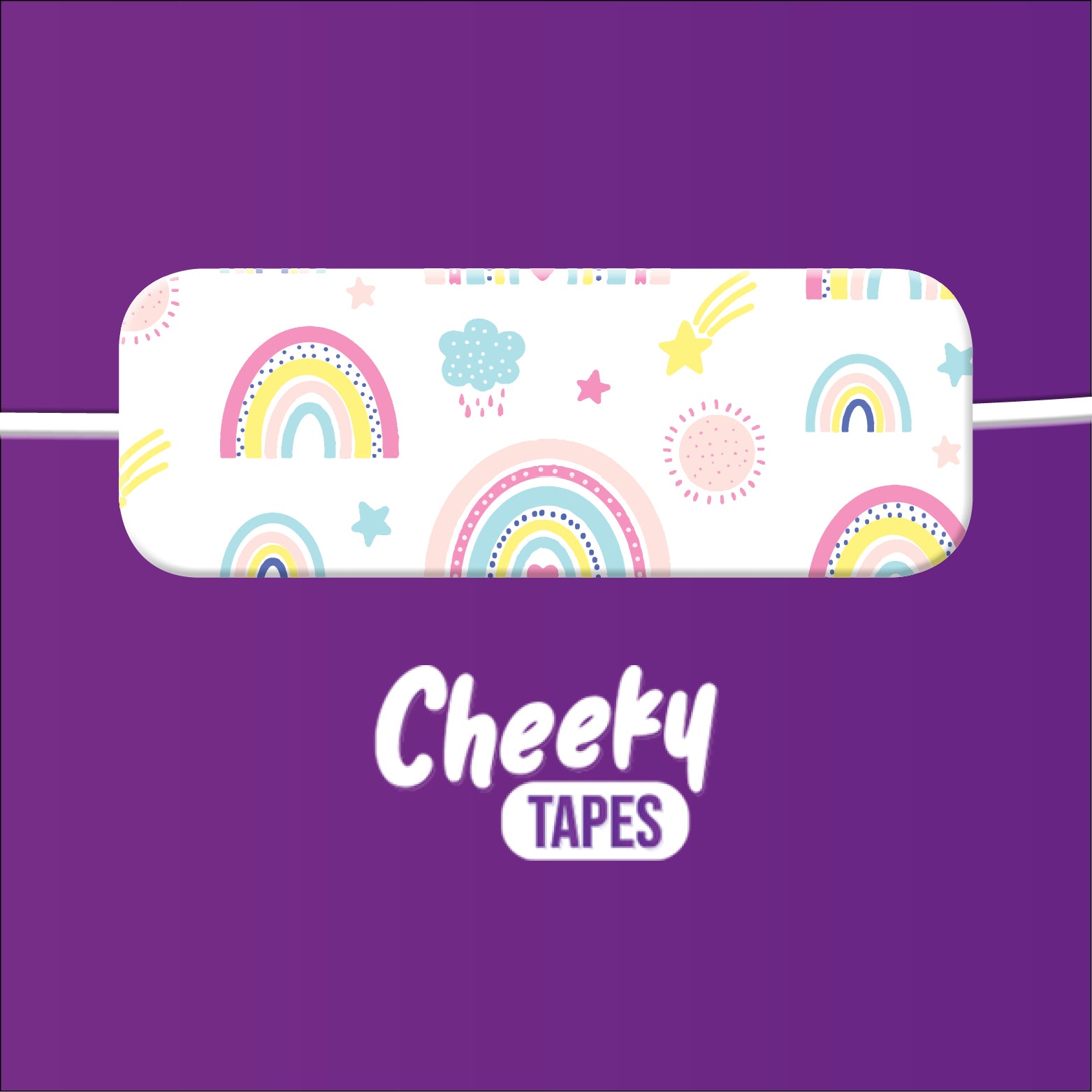 Colourful Rainbows Tape image 1