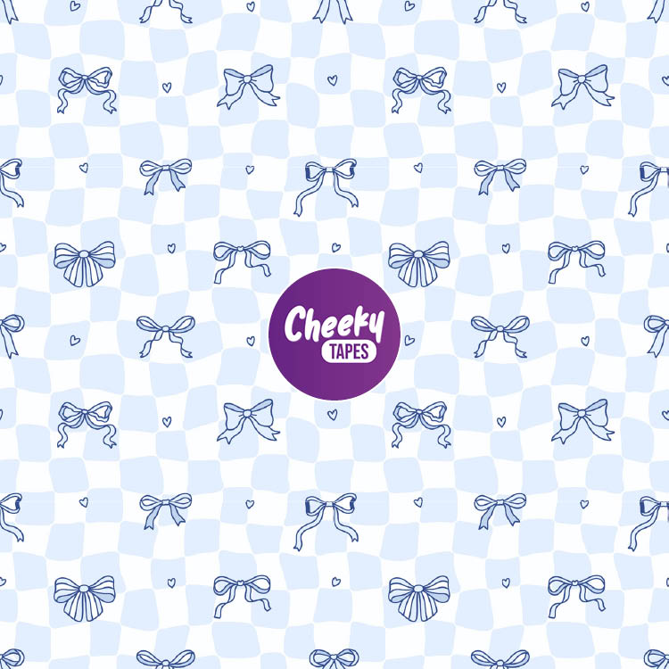 Blue Bows Tape