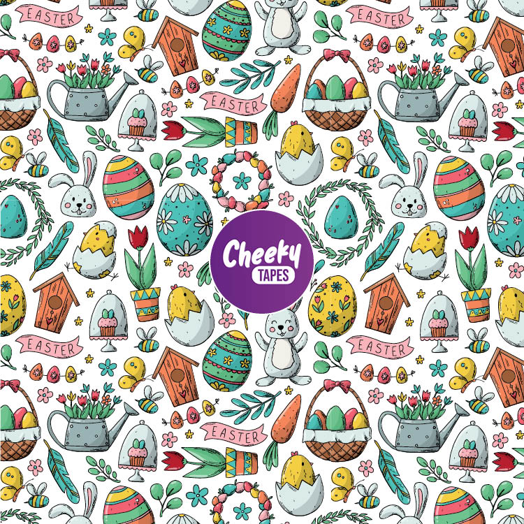 Cartoon Easter Tape