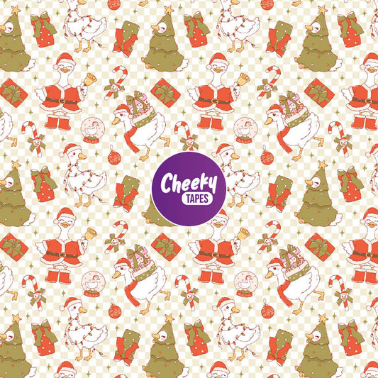 Christmas Ducks Tape