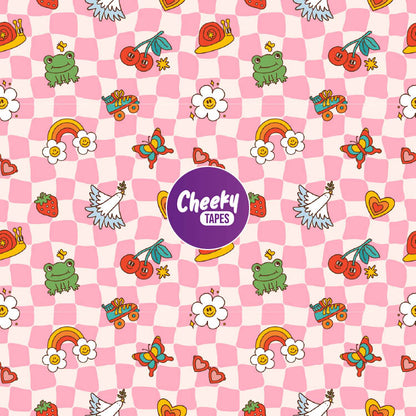 Groovy Checkered Tape