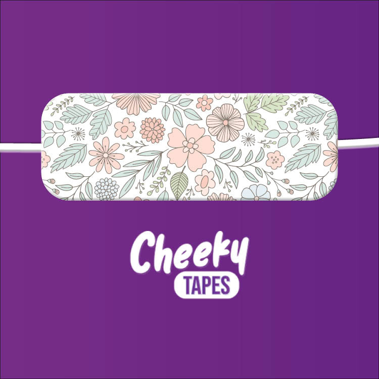 Pale Flowers Tape