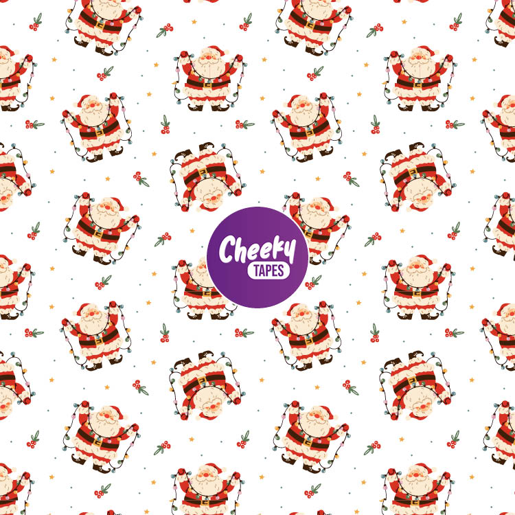 Santa and Lights Tape