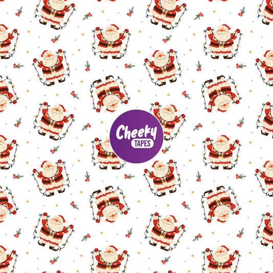 Santa and Lights Tape